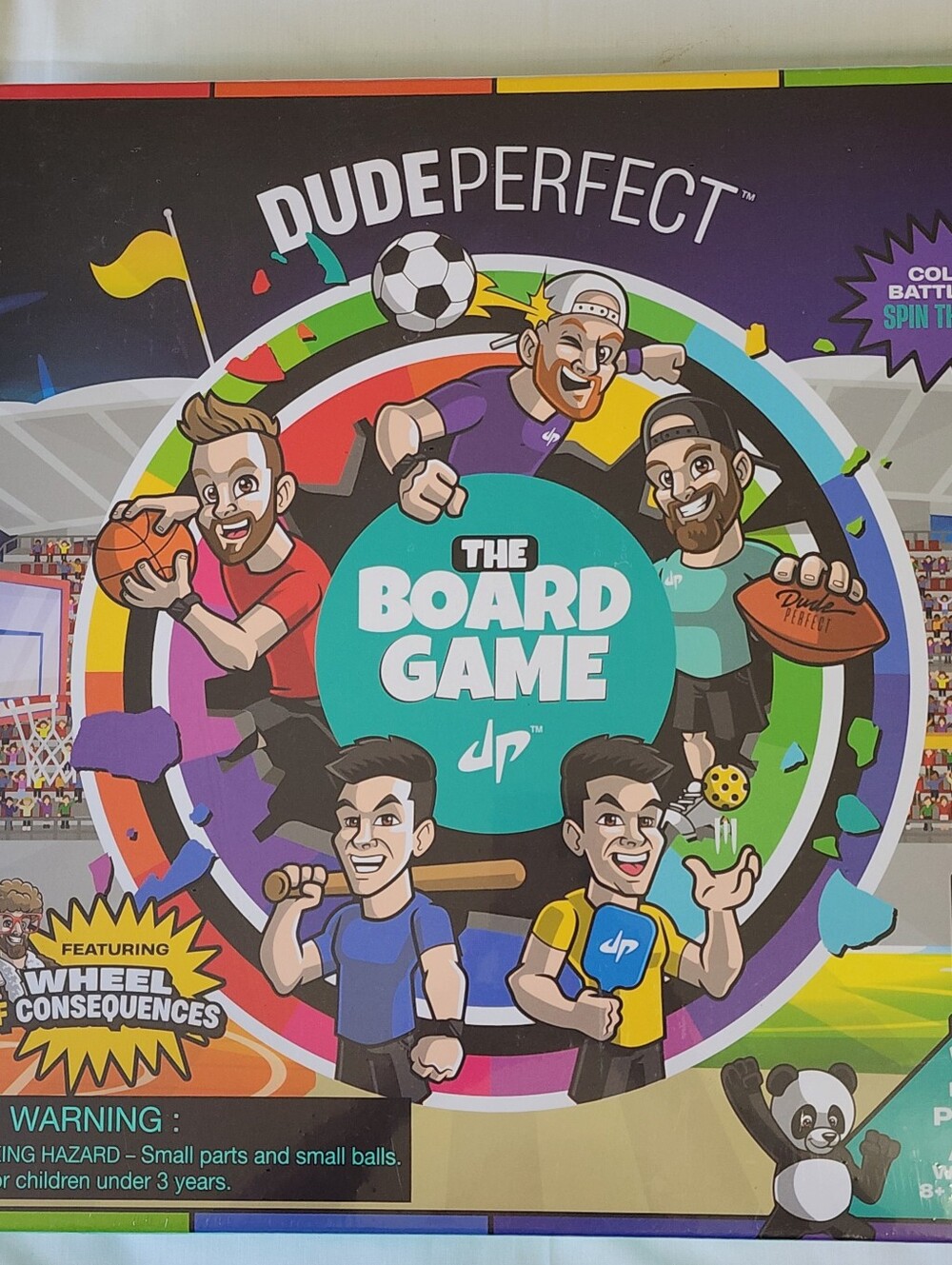 Dude Perfect The Board Game : Skills & Action Game For All Ages New & Sealed